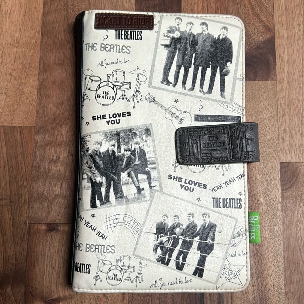 House of disaster/ disaster designs The Beatles travel wallet
